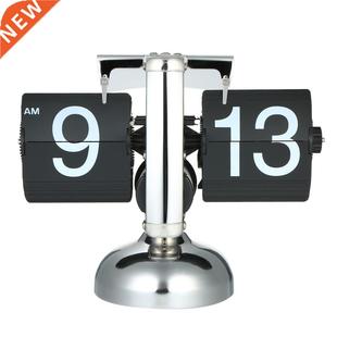 Scale Retro Flip Table Desk Small Over Stainless Clock