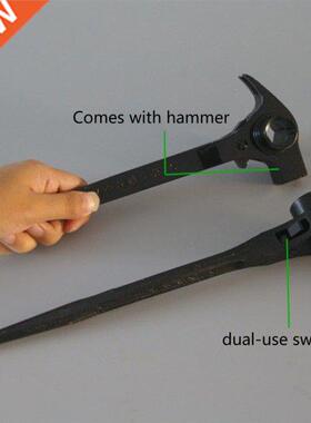 2 In 1 Claw Hammer Hex Ratchet Wrench Sharpe End High-Hardne