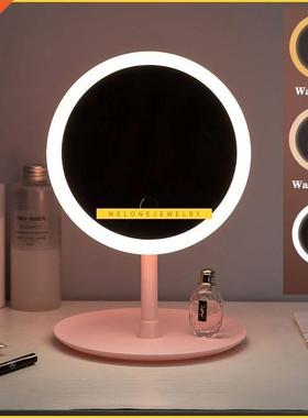 LED et glass Desktop LED Cosmetc Vanty Mrror Smart ouch A