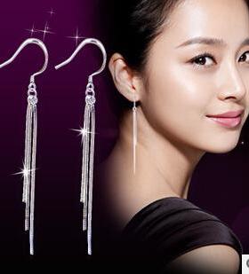 New arrval fashon hot sell long flower tassels desgn 925