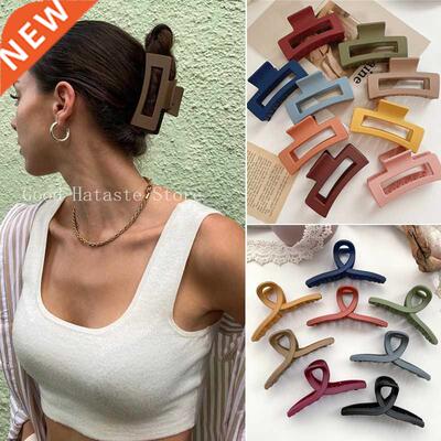 Geometric Hair Claws for women girls Hair Clips Hairpins Lad