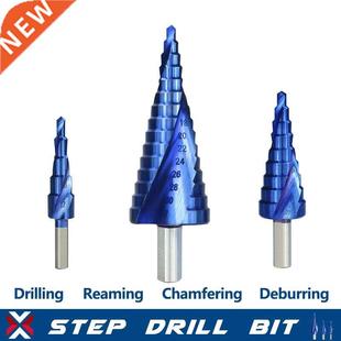 Drill Dri 32mm blue Coated Nano HSS Bit Metal Step Drills