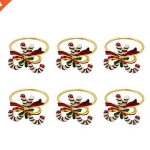 Rings for Christmas Pack Receptions Napkin Wedding Table