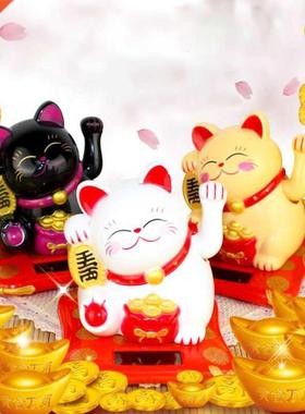 chinese Lucky Wealth Waving Cat Gold Waving Hand Cat Home De