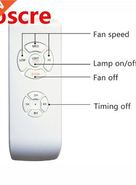 220V/110V Ceiling Fan Remote Control Lamp Timing Wireless Co