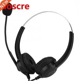 Telephone Headset Call Center Operator USB Corded Offical He