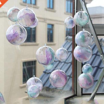 15pairs of 30pcs of plastic ball hollow ball Christmas decor