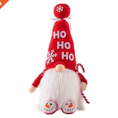 14 Lighted Christmas Gnome Handmade Plush Scandinavian Swed