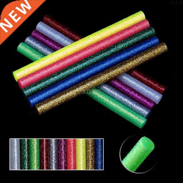 5Pcs/set Colored Hot Melt Glue Sticks 7mm Adhesive Assorted