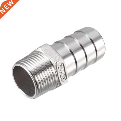 3pcs Stainless Steel Barb Hose Fitting Connector 25mm Barbed