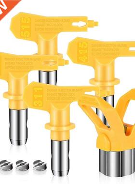 5-Piece Airless Paint Sprayer Tip Guard Nozzle Seat Replacem