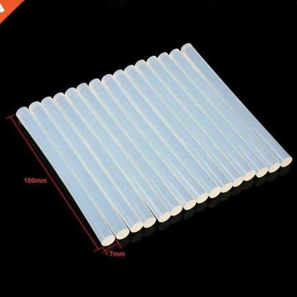 20pcs 10cm 20cm White Transparent Hot Melt Glue Stick 7mm 11