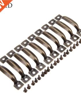 10Pcs Antique Furniture Handles Cabinet Knobs and Handles Cu