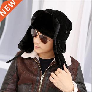 winter Warm Men high aviator Hat quality Trapper 2020 Proof