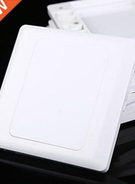 86x86mm Electric Wall Switch Socket Blank Cover Panel Whiteb