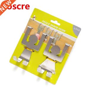 Cartoon Character Shaped 2Pcs Door Steel Back Hook Stainless