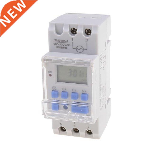 12V/24V/110V/220V Din Rail Timer Switch Electronic Weekly 7