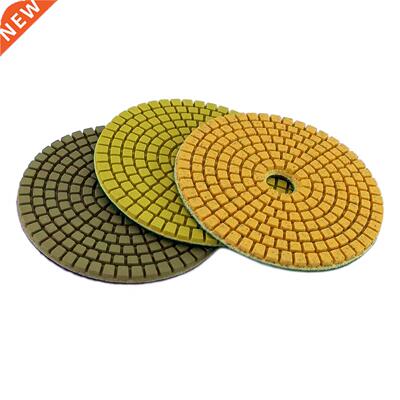 17PCS 4 Inch Diond Polishing Pad Kit 100mm Dry/Wet Polish