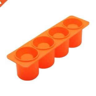 Succulent Plants Pot Concrete Mold 4 Holes Handmade Crafts P