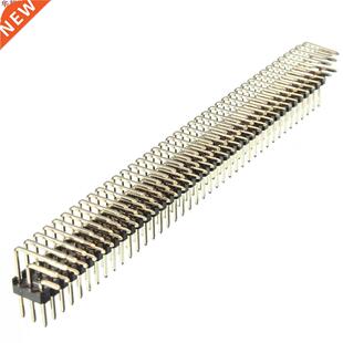 Right for Male Header Pin Angle Row Three Pins x40P 2.54mm