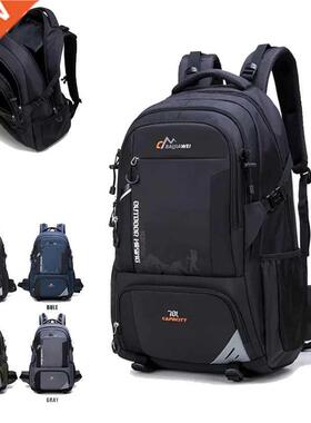 Men's 70L Outdoor Backpack Travel Climbing Rucksack