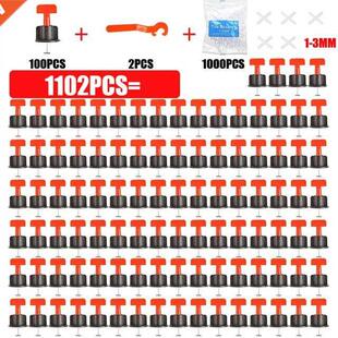 1102/551PCS Level Wedges Tile Spacers For Flooring Wall Til