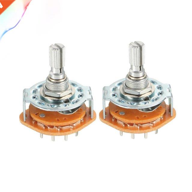 5Pin 1P4T 1 Pole 4 Position Selectable 2 Deck Band Selector