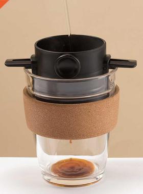 Foldable Portable Coffee Filter Coffee Maker Stainless Stee