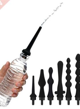 Adult fun male and female mineral water bottle silicone enem