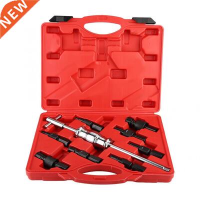 9Pcs Blind Hole Inner Bearing Puller Remover Set Slide Hamme