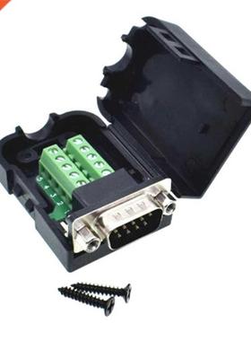 1pcs DB9 Connector COM RS232 Transfer-free Signals Terminals