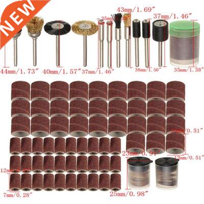 150Pcs Rotary Power Tool Fits Dremel 1/8 Shank Sanding Poli