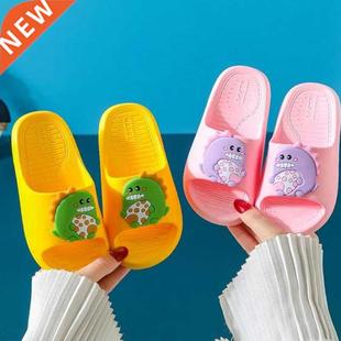 Cartoon Dinosaur Slippers For Boys Girls New Summer Kids Bea