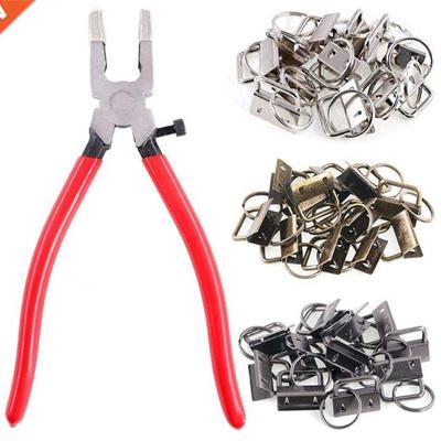 36 Sets 25mm 3 Colors Key Fob Hardware wth 1Pcs Key Fob Pl