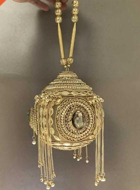 DOYUTIG Indian Women's Hand-Made Beaded Clutches Vintage Cry