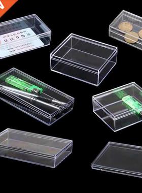 Small Clear Storage Box Rectangle Display Case Dustproof Pro