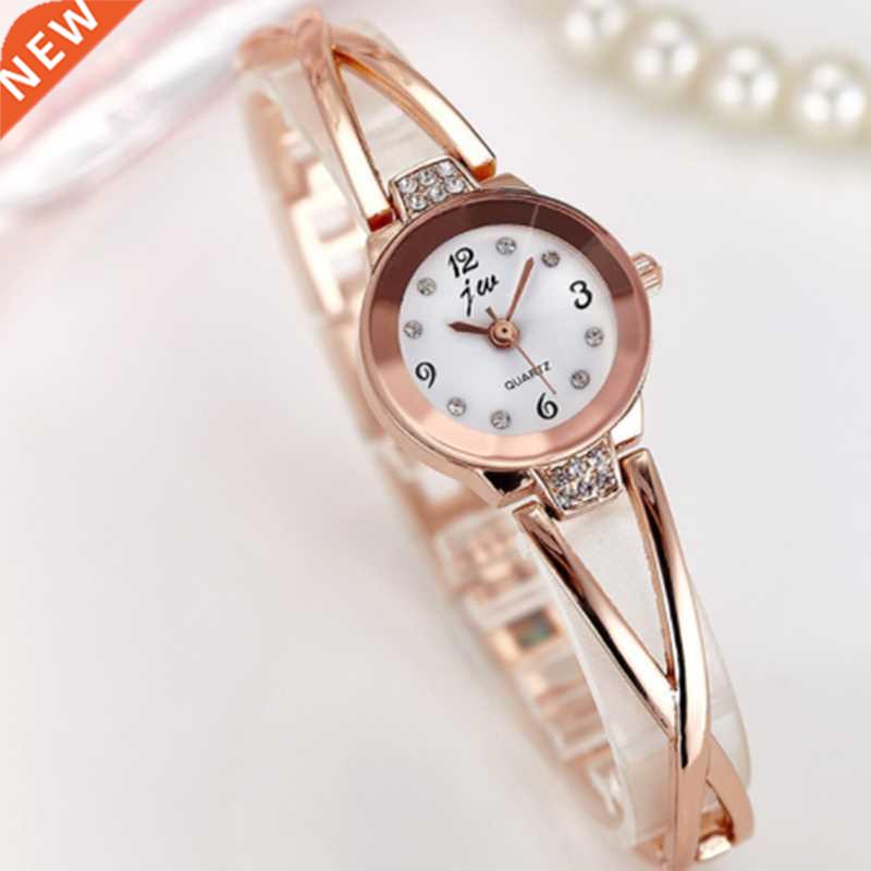 New Fashion Rhinestone Watches Women Luxury Brand Stainless