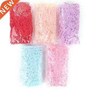 20g Colorful Shredded Crinkle Paper Raffia Candy Box DIY Gif