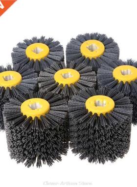 Deburring Abrasive Wire Drawing Round Brush Head Polishing G