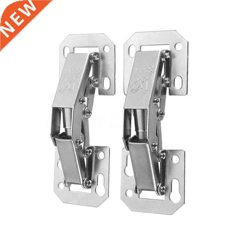 2Pcs Soft Close Kitchen Cupboard Wardrobe 90degree Door Hing