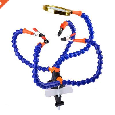 Bench Vse Table Clamp Solderng Staton Wth 5Pc Flexble A