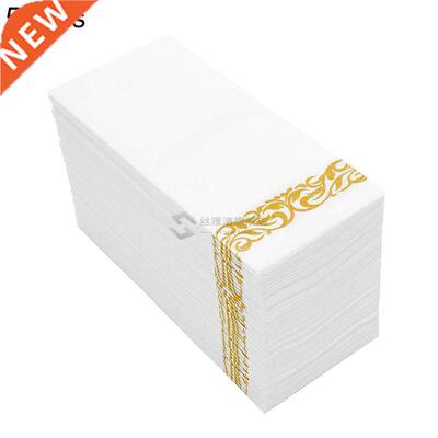 50Pcs Disposable Tissue Napkin Home Restaurant Dish Bowl Pap