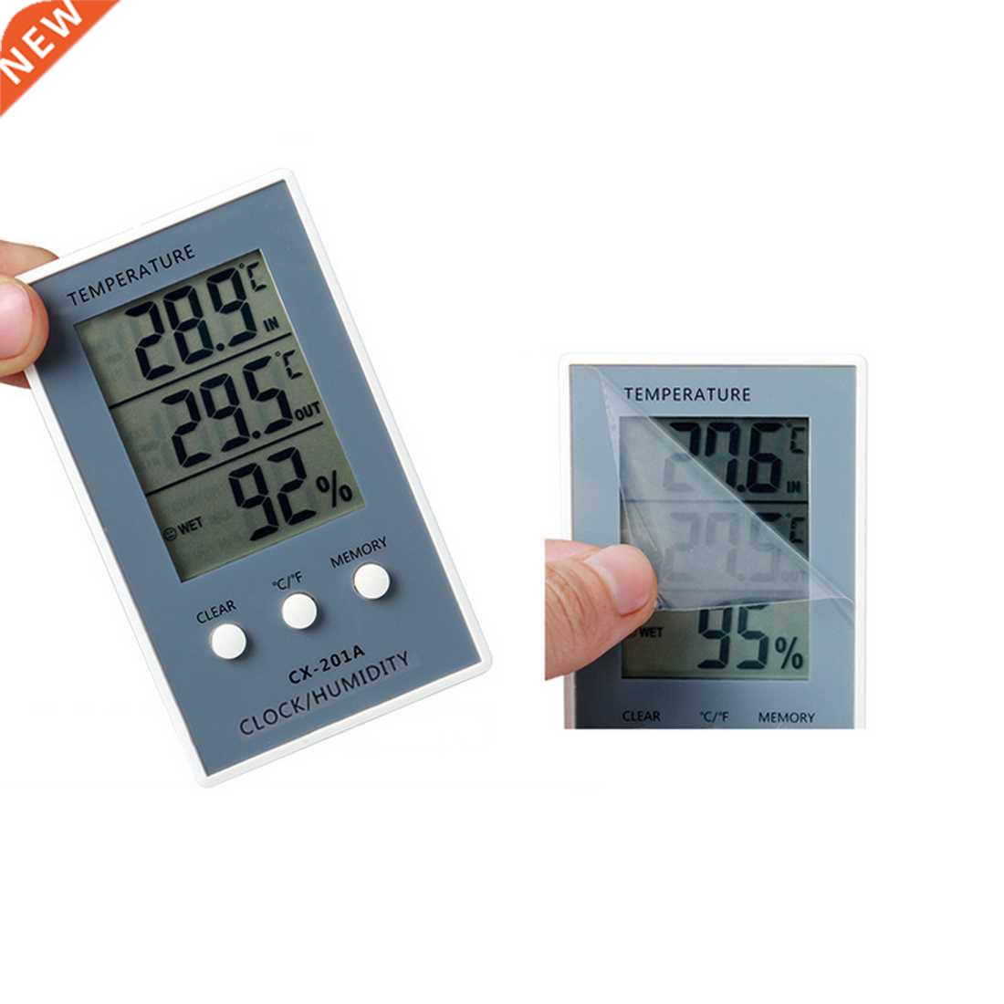NewHumidity Measure LCD Meter Weather Station Tester C/F