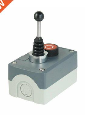 240V 3A Latching 2-Direction Joystick Momentary Red Flat Pus