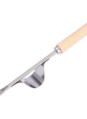 Wood Handle Stainless Steel Garden Weeder Hand Weeding Remov