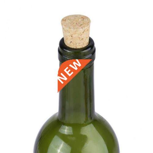 Hot 10PCS Natural Cork Tapered Corks Wooden Wine Beer Bottle