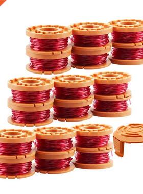 String Trimmer Replacement Spools for Worx WA0010 WG180 WG16