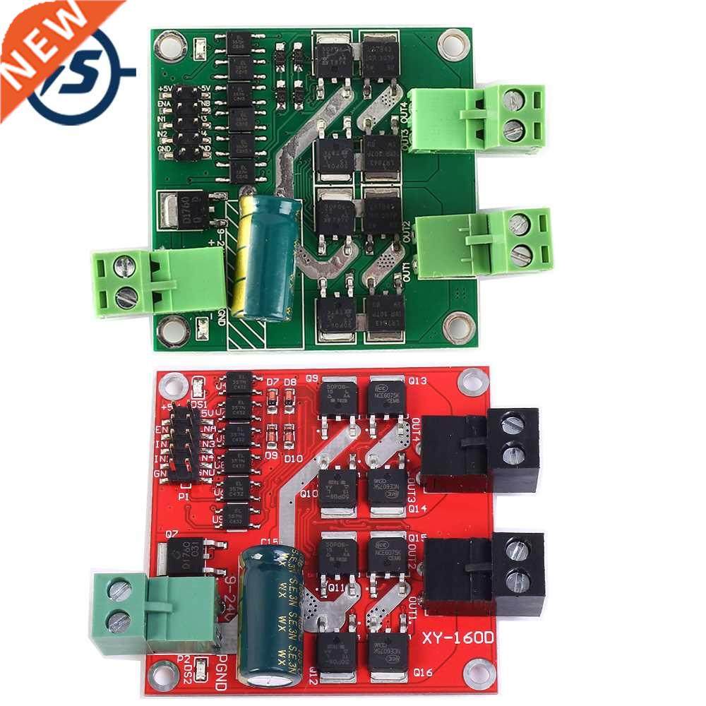 DC 12V 24V 7A 160W 2CH Dua DC Motor Driver Module L298 High
