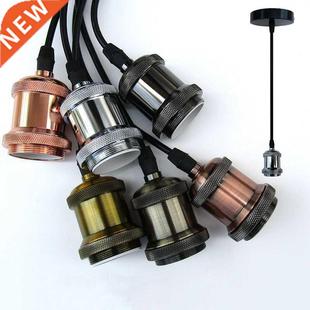 Vintage Pendant Light e27 Lamp Base Industrial Hanging Light