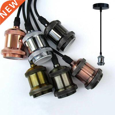 Vintage Pendant Light e27 Lamp Base Industrial Hanging Light